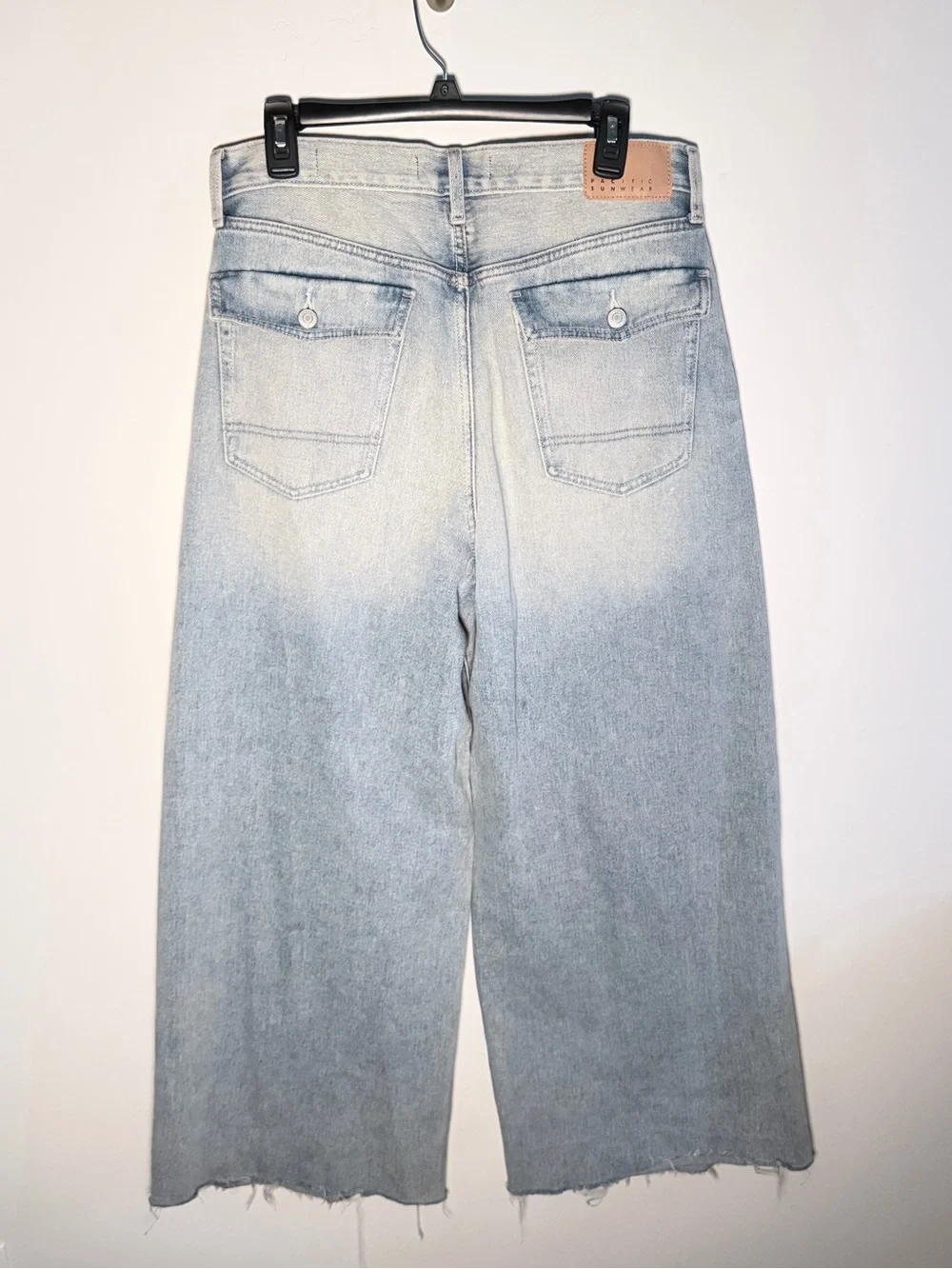 PacSun Light Blue Ryder ultra baggy  Wide-Leg Jeans for Men